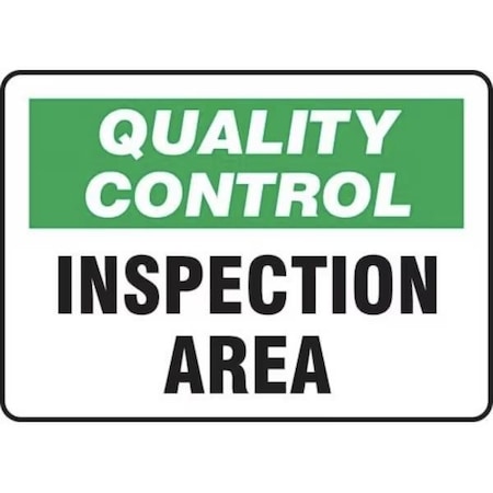 Accuform QUALITY CONTROL Safety Sign ACCEPTED 7 in MQTL701XP